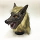 thumbnail image 1 of Máscara de guantes con cabeza de lobo para Halloween, accesorios para disfraces de diablo de terror, cubierta para cabeza de animal, cubierta para cabeza, 1 of 4