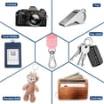 thumbnail image 5 of YSTDHL 2 Pcs Adjustable Phone Lanyard Neck Strap, Universal Mobile Phone Lanyard with 4 Adhesive Tethers, Compatible for iPhone, Samsung, HUAWEI and Most Smartphone Black & Pink, 5 of 7