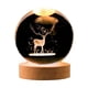 thumbnail image 1 of D Night Light 6cm Base de madera Decoración del hogar Ornamento Esfera Lámparas Lámpara de mesa EstiloE jinwen Luz de noche, 1 of 8