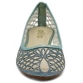 thumbnail image 4 of Ollio Women's Shoes Breathable Mesh Glitter Comforts Slip-on Ballets Flats BN10, 4 of 6
