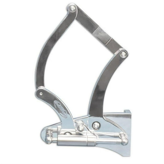 Eddie Motorsports MS149-30P Polished Aluminum Hood Hinges, 55-56 Chevy