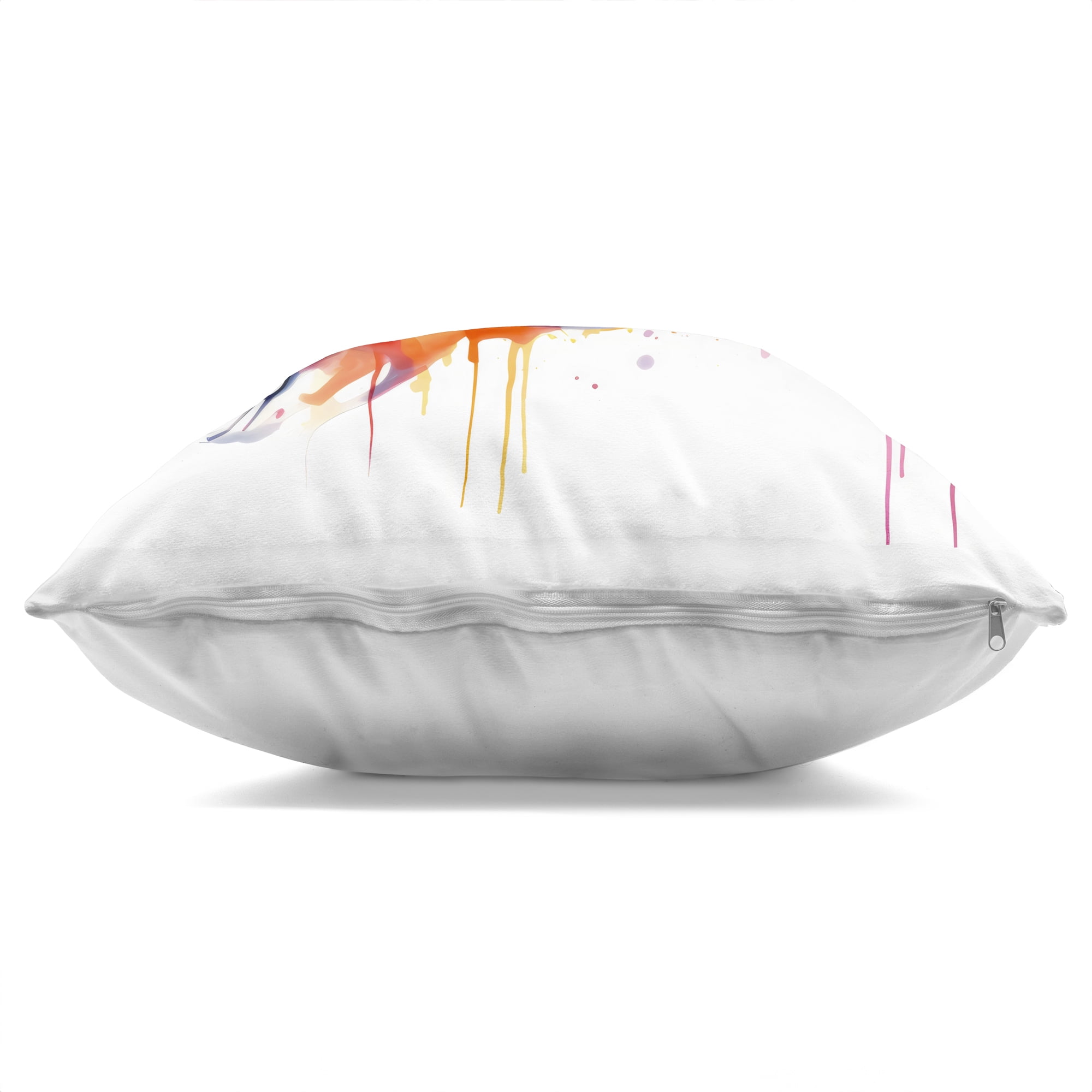 Stupell Industries Sneakers with Watercolor Drip Decorative Printed Throw Pillow, design by Creative Studio