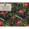 thumbnail image 2 of Soimoi Cotton Canvas Fabric by 10 Yard | Printed Floral Design in Black | 56 Inch Wide | Medium Weight, Durable Material for Upholstery, Bags, Curtains & Crafts, 2 of 7