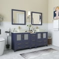 thumbnail image 3 of Vanity Art 72" Double Sink Bathroom Vanity Set with Engineered Marble Top and Free Mirrors, 3 of 11