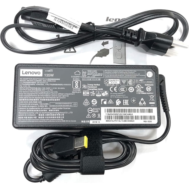 Adaptador AC Lenovo 20V 6.7A 135W Slim Tip para ideapad Z710