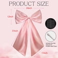 thumbnail image 2 of Lazo decorativo UUBEMM 61x91 cm satinado grande rosa, 2 of 7