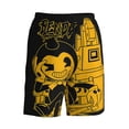 thumbnail image 4 of Bendy And The Ink Machine Mens Swim Trunks Quick Dry Board Shorts With Mesh Lining, Beach Shorts Swimwear Bathing Suits, 4 of 7