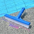 thumbnail image 3 of Floleo Heavy Duty Pool Brush Head for Inground Pools, Durable Aluminium Frame with Nylon Bristles, Efficient Wall Tile Cleaning Brush, Universal Pole Attachment, Wide Surface Coverage, 3 of 8
