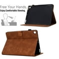thumbnail image 2 of ELEHOLD Case for Samsung Tab S5e 10.5" (2019), Slim PU Leather Case with Card Holder Folio Stand Cover Compatible with Samsung Tab S5e 10.5" (2019),Brown, 2 of 6
