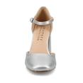 thumbnail image 6 of Journee Womens Hesster Mary Jane Mid Block Heel Square Toe Pumps, Widths Available, 6 of 9
