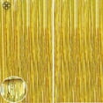 thumbnail image 2 of Luxtrada 3/2/1Pcs Foil Fringe Curtain Door Curtain Metallic Tinsel Photo Backdrop Party Wedding Decoration 3.2ftx8.2ft, 2 of 8