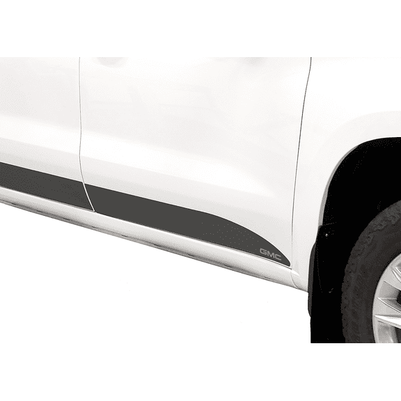 Putco 9751243BPGM-2 Black Platinum Rocker Panel Fits 19-22 Sierra 1500 Fits select: 2021 GMC SIERRA K1500 SLT, 2020 GMC SIERRA C1500 SLT
