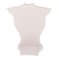 thumbnail image 3 of Necklace Jewelry Earrings Display Stand Organizer Easel White Pierced, 3 of 6
