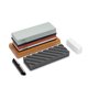 thumbnail image 1 of 400/1000# 3000/8000# Grit Premium Whetstone Cut Piedra de afilar Set Afilador yeacher Piedra de afilar, 1 of 8
