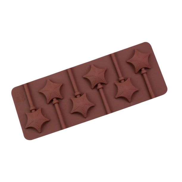 Pastel Caramelo Silicona Chocolate Piruleta Reutilizable 8 Duro Capacidad