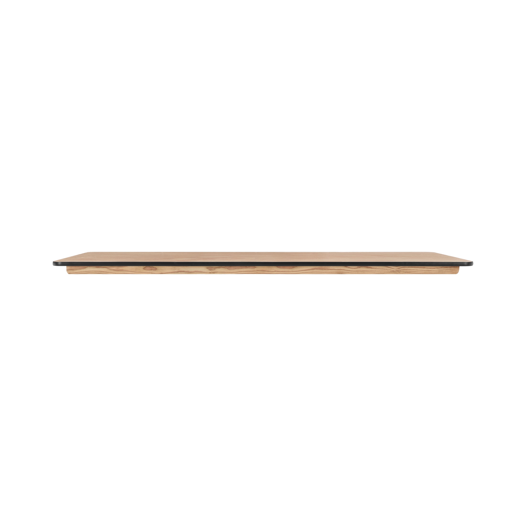 Mainstays 8' Wood Banquet Fixed Table Top Folding Legs Table, Natural