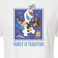 thumbnail image 3 of Frozen 2 - Olaf Family Is Tradition - Juniors Cropped Cotton Blend T-Shirt, 3 of 5