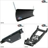KFIProducts - UTV Plow Kit - 72", Kawasaki Mule 4010 2009-19 Black #KK00002452_2