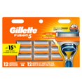 thumbnail image 1 of Cuchillas de Afeitar Gillette Fusion5 - Recarga de 12 Cuchillas para Hombre, 1 of 1