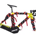 thumbnail image 1 of Bicycle sprocket crankset guard chain guard dust cover with 5 frame covers, 1 of 8