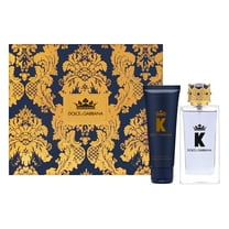 Dolce & Gabbana K for Men 2 Piece Set Includes: 3.3 oz Eau de Toilette Spray 2.5 oz After Shave Balm