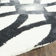 thumbnail image 3 of Safavieh Dip Dye Rosanne Distressed Area Rug, Ivory/Graphite, 7' x 7' Round, 3 of 7