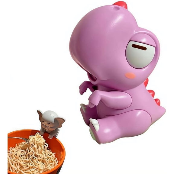VKGPHLE Mini Food Cooling Fan, USB Rechargeable Clip-On Elephant Fan, Portable Hands-Free Cooler for Hot Noodles, Soup, Coffee & Drinks, Cute Hanging Mug & Bowl Fan for Kitchen, Dining & Dorm