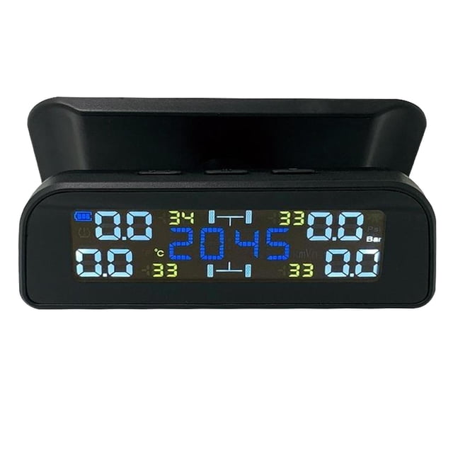 S SERENABLE TPMS External Solar Wireless Tyre Pressure Real Time for RV SUV Auto External Sensor