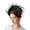 Black, variant on Colorful Feathers Fascinators Hat for Women 20s 50s Headband Flexible Headpieces Tea Party Headwear for Cocktail Masquerade