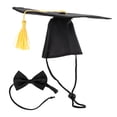 thumbnail image 1 of Pet Graduation Capswith Bow Tie,Pet Graduation Caps with Pet Graduation Capswith Necktie Collar Dog Graduation Hats Achieve More, 1 of 12