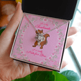 thumbnail image 2 of To My Girlfriend Nuts For You Infinity Knot Necklace Message Card, 2 of 17