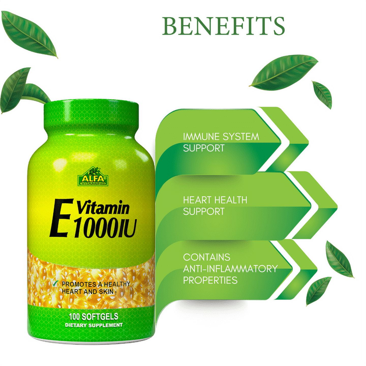 (12 pack) Vitamin E 1000 IU