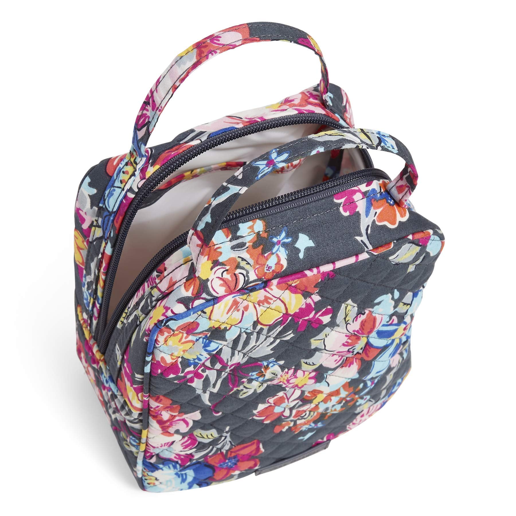 Vera Bradley Women s Iconic Lunch Bunch Signature Cotton Cosmetic Bag One Size