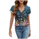 thumbnail image 4 of Top de manga corta para mujer con estampado degradado sexy de verano para mujer Fridja ghk5762, 4 of 7