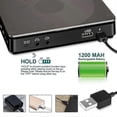 thumbnail image 4 of Portable CD Player Double Headphone Version Contact Button Reproductor CD Walkman Rechargeable Shoc, 4 of 5