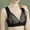 Black, variant on Babysbule Bras for Women Women Lace Patchwork Bra Wire Free Underwear One-Piece Bra Everyday Underwear