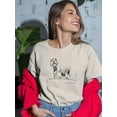 thumbnail image 2 of Hollywood's Favorite. T-Shirt Women -Wilfred Hildonen Designs, Female Medium, 2 of 4