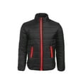 thumbnail image 1 of Veste d'Hiver pour Hommes, Col Montant, Doudoune, Fermeture Éclair Complète, 1 of 5