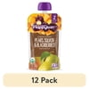 (12 pack) Happy Baby Clearly Crafted, Stage 2 Pears, Squash & Blackberries Organic Baby Food, 4 oz. Pouch
