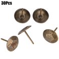 thumbnail image 1 of YLSHRF Nails,Sofa Nail,30PCs Nail Turtleback Pattern Sofa Decor DIY Clothing Accessories Iron 19MM, 1 of 8