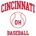 thumbnail image 3 of Cincinnati Classic Baseball Arch Basic Cotton T-Shirt - 3X-Large - White, 3 of 6