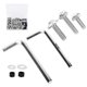 thumbnail image 4 of 158Pcs/Set Universal Fairing Bolts Gasket Wrench Kit Motorcycle AccessorySilver, 4 of 4