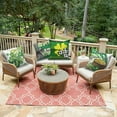 thumbnail image 6 of Happy St.Patrick's Day Pillow Cover 16x16 Set of 4,Lucky Charm Clover Hat Pillow Cases Couch Cushion for Bedroom Decor, 6 of 6