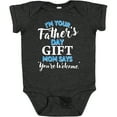 thumbnail image 3 of Inktastic I'm Your Fathers Day Mom Says You're Welcome Boys or Girls Baby Bodysuit, 3 of 5