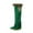 Green, variant on Fesfesfes Womens Snow Boots Long Boots Slip-on Velvet Lined Warm Boots Solid Color Shoes with Tassels Flat Knee High Boots 43(US:9.5)