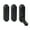Black Round, variant on Modest Folding Hooks Secure Hold Design Wall Hook Bathroom Accessories