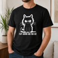 thumbnail image 6 of Funny Cat Graphic T-Shirt, Fluff Around and Find Out Unisex Tee, 6 of 9