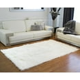 thumbnail image 2 of H-LUXE Hudson Faux Fur 5'X8' Rug, 2 of 4