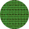 thumbnail image 1 of Ahgly Company Indoor Round Patterned Deep Emerald Green Area Rugs, 4' Round, 1 of 6