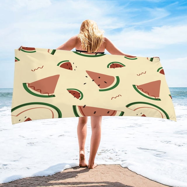 Sandproof Beach Towel - Quick Dry Microfiber, 30x60 Inch, for Travel, Pool, and Camping